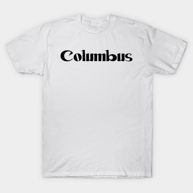 Columbus Cam T-Shirt by AsboDesign